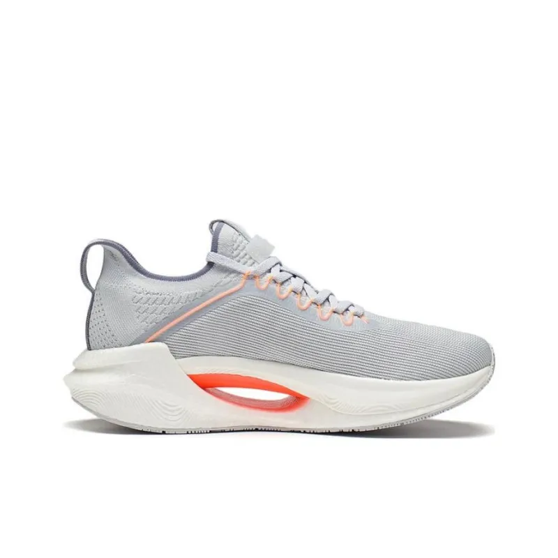 LiNing Jueying Essential Durable Breathable Low Top Running Shoes Gray-1