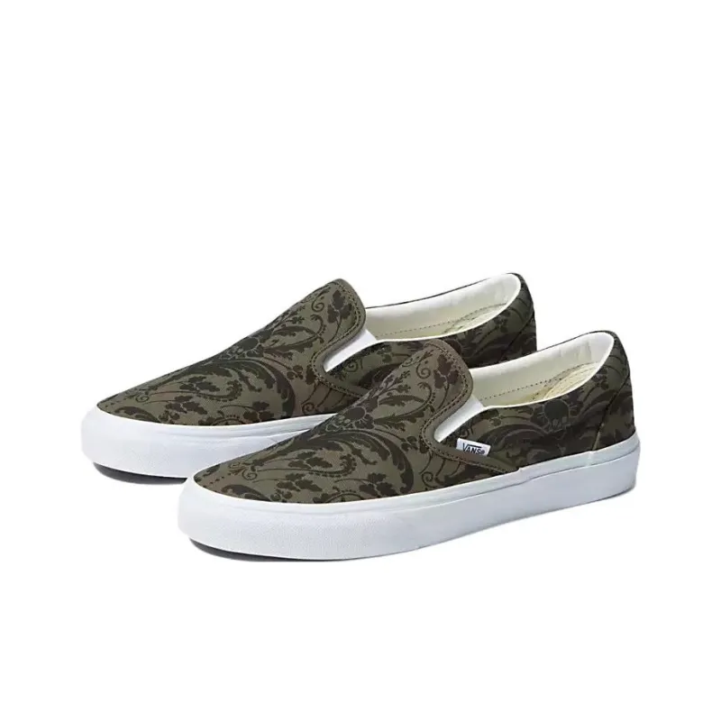 Vans Classic Slip On 'Tapestry Grape Leaf'-2