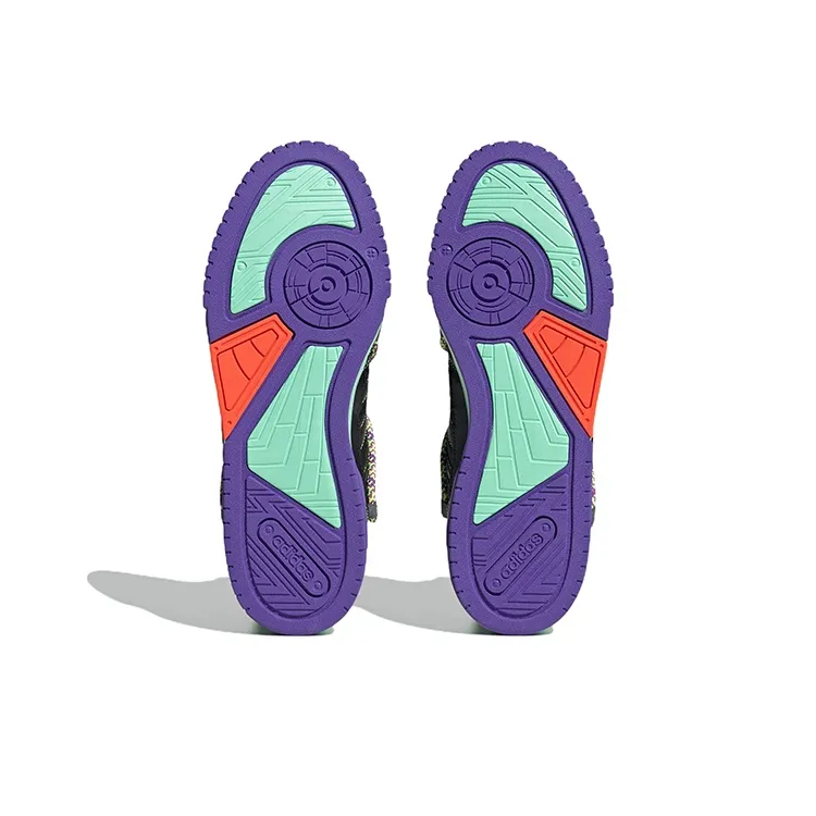 Adidas Neo D PAD Mid 'Back Purple Green'-5
