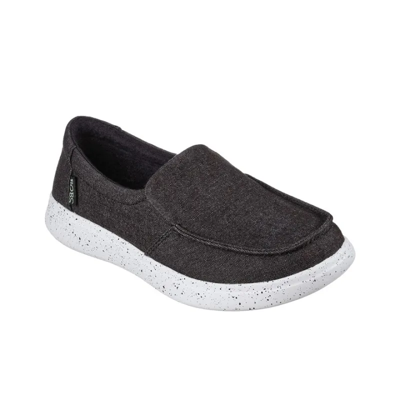 Skechers Bob's Skipper-Delightful Cushioned Wear-Resistant Lightweight Low-Top Casual Shoes Women's Black-2