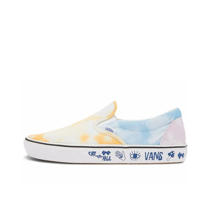Slip On ComfyCush Vans 'Pastel Tie Dye'-0