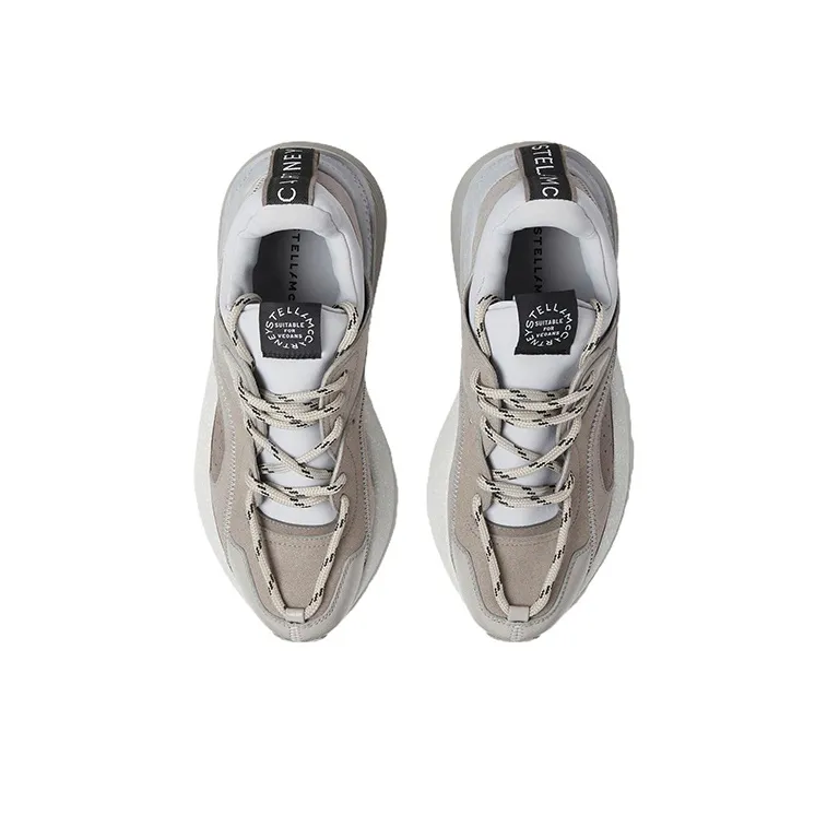 Stella McCartney Eclypse Panelled Suede Sneakers-3