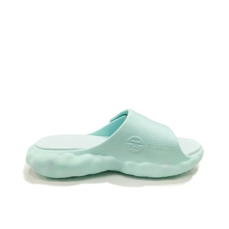 PEAK State Pole Cloud Slide Slippers Unisex Green-1