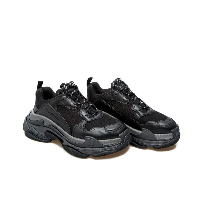 Balenciaga Triple S Black Metallic-2