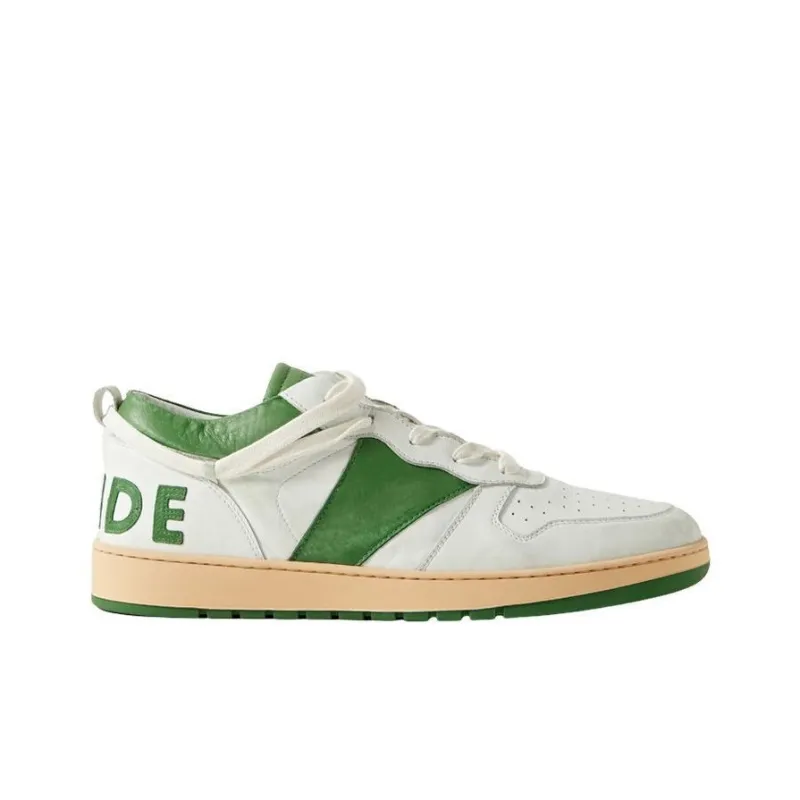 RHUDE Rhecess Low 'White Hunter Green'-1