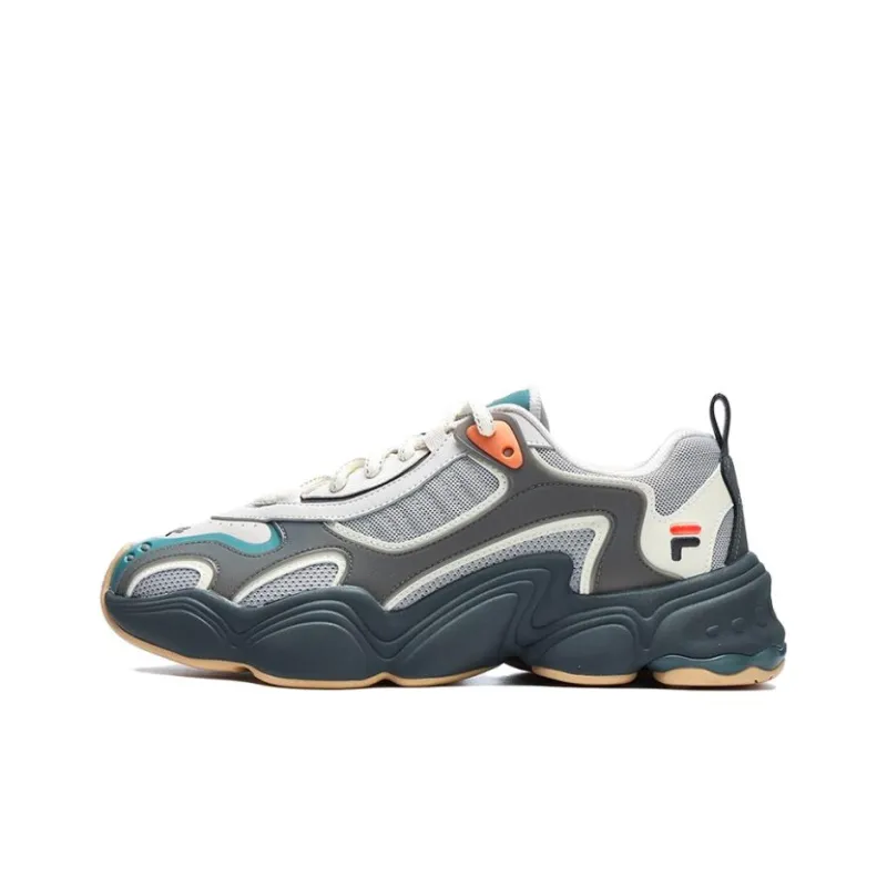 FILA FUSION Tenacity Sneakers 'White Grey'-0