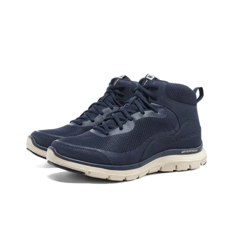 Skechers Flex Advantage 4.0 Cushioning Lightweight Rebound Mid-Top Casual Shoes Men's Marine Blue-2