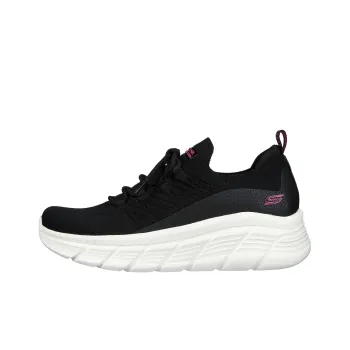 Skechers Bobs B Flex Hi Cushioning Anti-Slip And Wear-Resistant Low-Top Sports Casual Shoes Women's Black