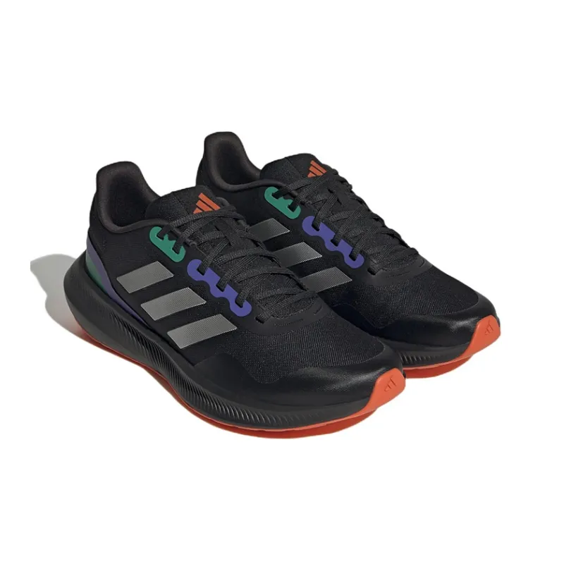 Runfalcon Adidas 3.0 Tr 'Black Purple Green'-2
