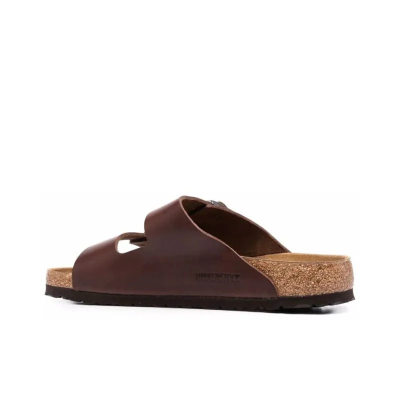 Birkenstock Arizona Leather 'Vintage Wood Roast'-2