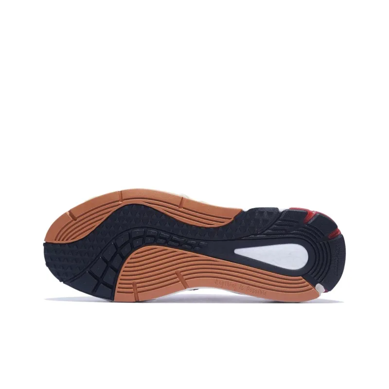 LiNing Wuji Durable Breathable Low-Top Casual Shoes Men's Deep Rich Red-5