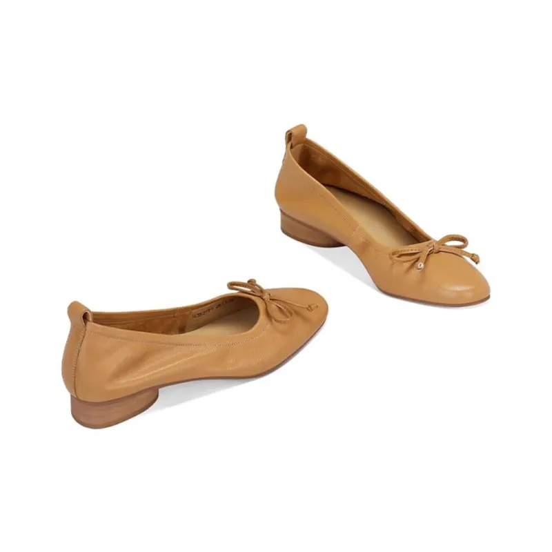 JESSICA SOPHIA Grandma Shoes Casual Single Shoes 2cm Women's Black-3