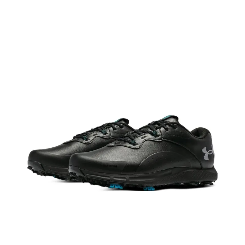 Under Armour Charged Draw 2 Golf Wide 'Black Steel'-2