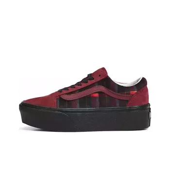 Old Skool Vans Stackform 'Velvet Plaid'
