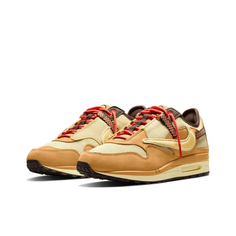 Nike Air Max 1 Travis Scott Cactus Jack Wheat Lemon Drop-2