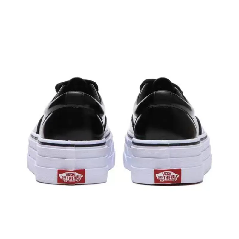 Vans Era V95CF F.L 3SOLE Low-Top Skateboard Shoes Women's Black White Japan Version-3