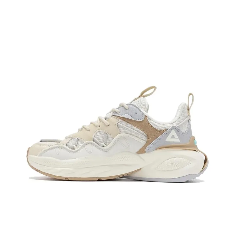 PEAK State Pole Cushioning, Slip Resistant, And Abrasion Resistant Low Top Sports Casual Shoes Women's Bean Khaki-0
