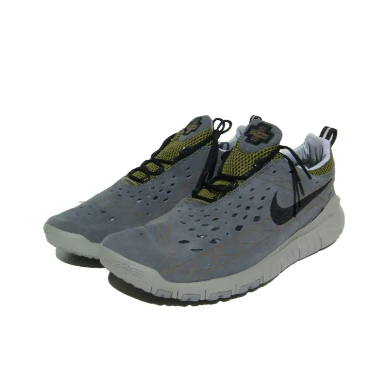 Nike Free Trail 5.0 Anti-Slip Wear-Resistant Low-Top Running Shoes Men's Gray-1