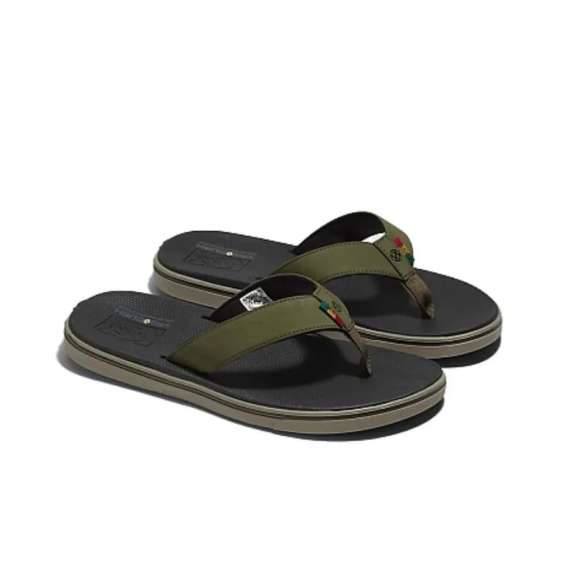 Vans Todos Dias VR3 Other Slip-Resistant Flip Flops Unisex Army Green-1