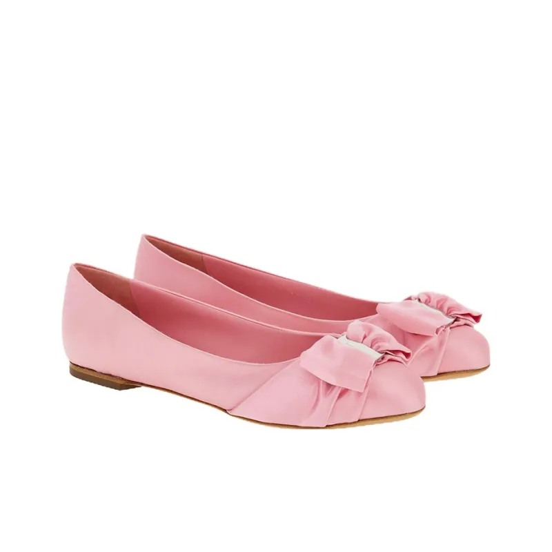 FERRAGAMO Vara Bow-detailing Leather Loafers-2