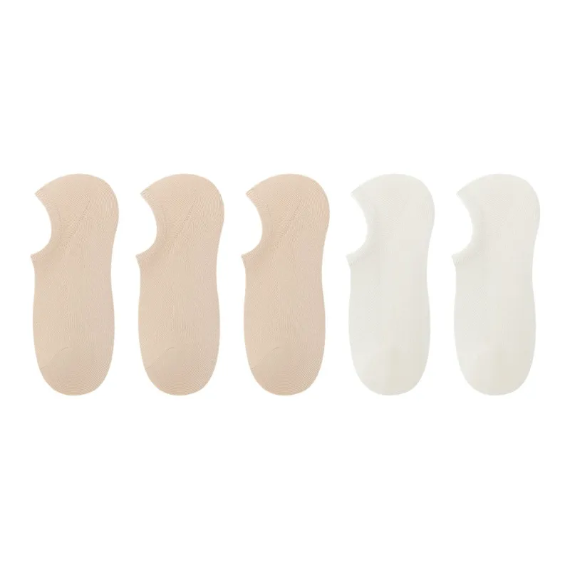 MIIOW No Show Socks Women's 5 Pack-24