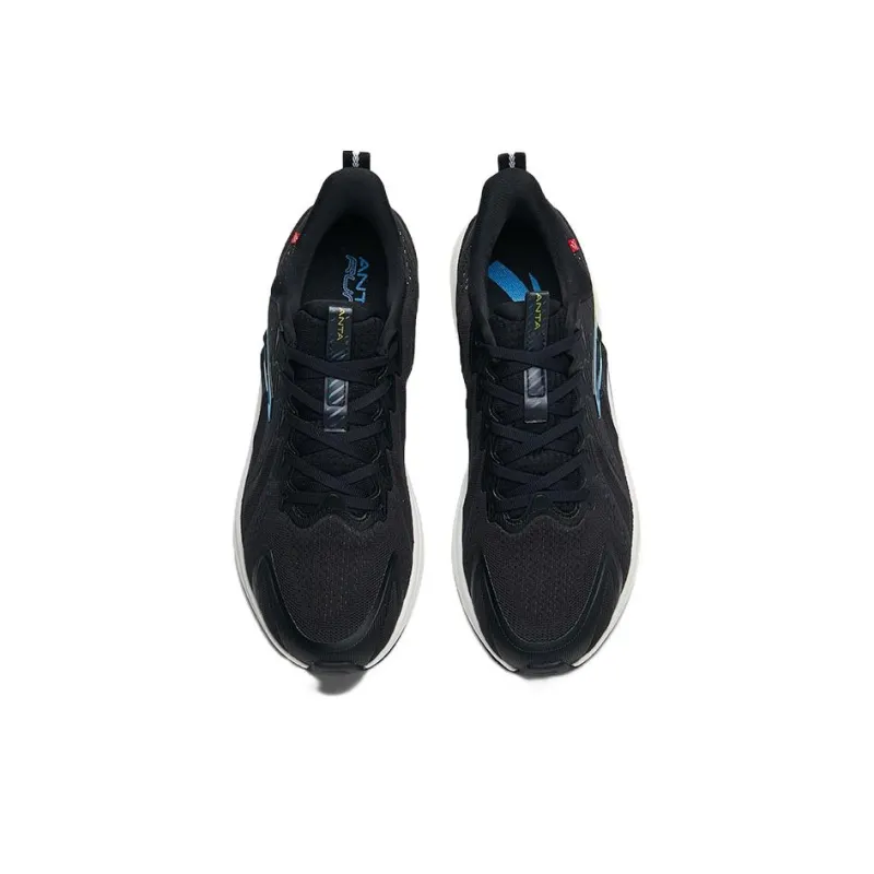 Anta Rocket 4.0 Shock Absorbers Slip Resistant, Abrasion Resistant, Breathable Low Top Running Shoes Men's Black-2
