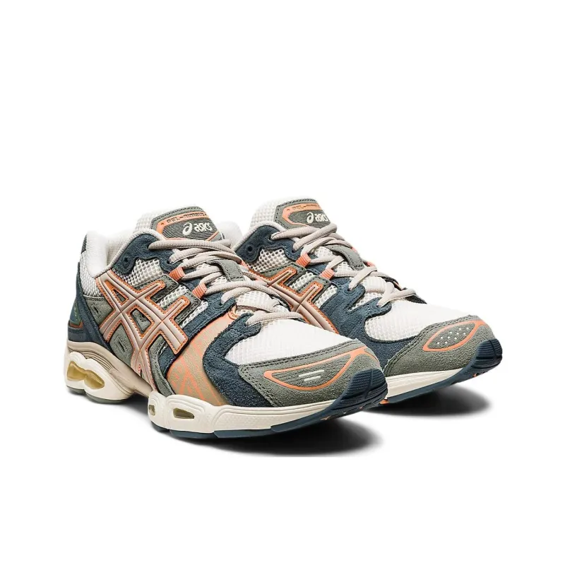 Asics Gel Nimbus 9 Cream Green Orange-2
