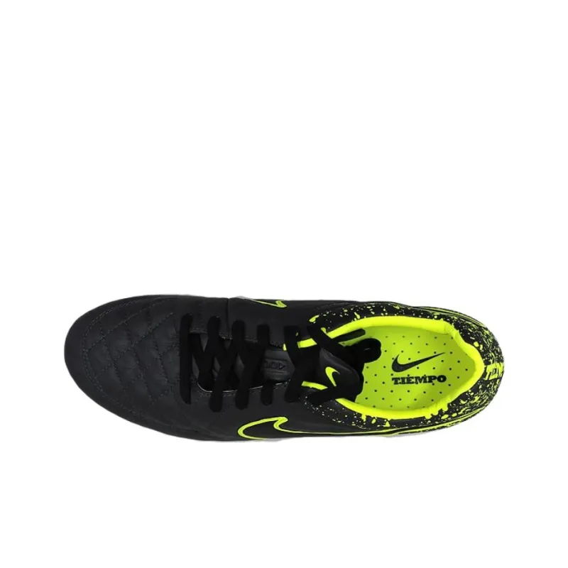Nike Tiempo Legend 5 Soccer Shoes Men Low Top Electric Glow Flint Stones Ink Splatter-3
