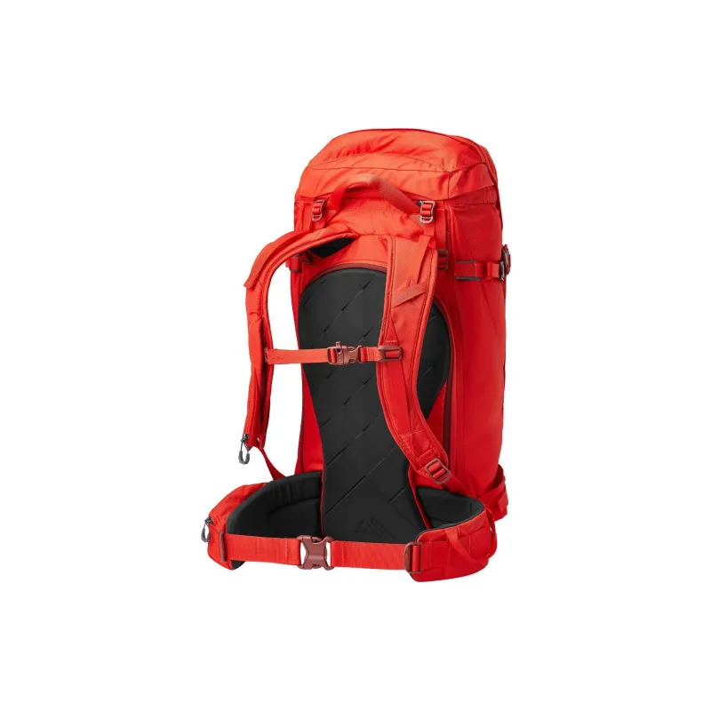 GREGORY Nylon Outdoor Hiking Bag Backpacks Unisex Lava Red-1