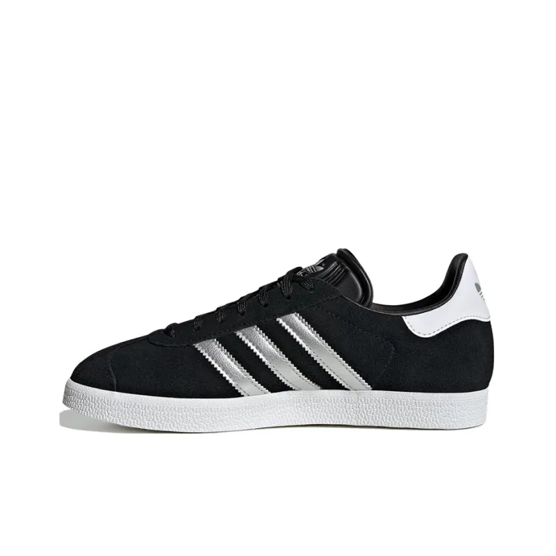 Adidas Gazelle 'Black Silver' Sneakers-0
