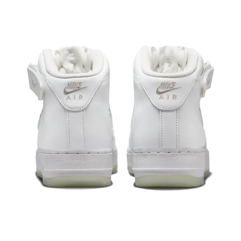 Nike Air Force 1 Mid '07 Color Of The Month Summit White-4