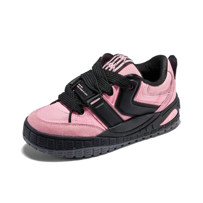 Kappa Skateboard Shoes Unisex Low Top White-2