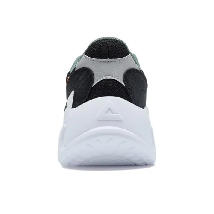 PEAK Trendsetter Cushioning Anti-Slip And Wear-Resistant Low-Top Sports Casual Shoes Black Brown-3