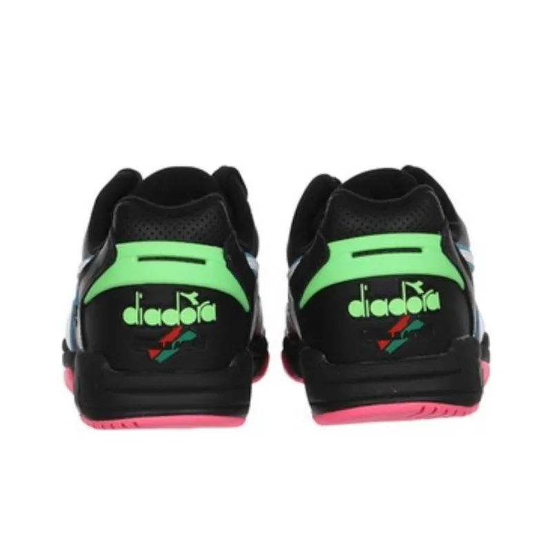 Diadora Rebound Ace Low-Top Skateboard Shoes Men's Black-3