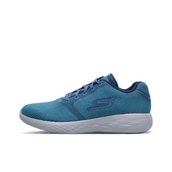 Skechers GO RUN 600 Cushioned Wear-Resistant Slip-Resistant Low-Top Running Shoes Blue