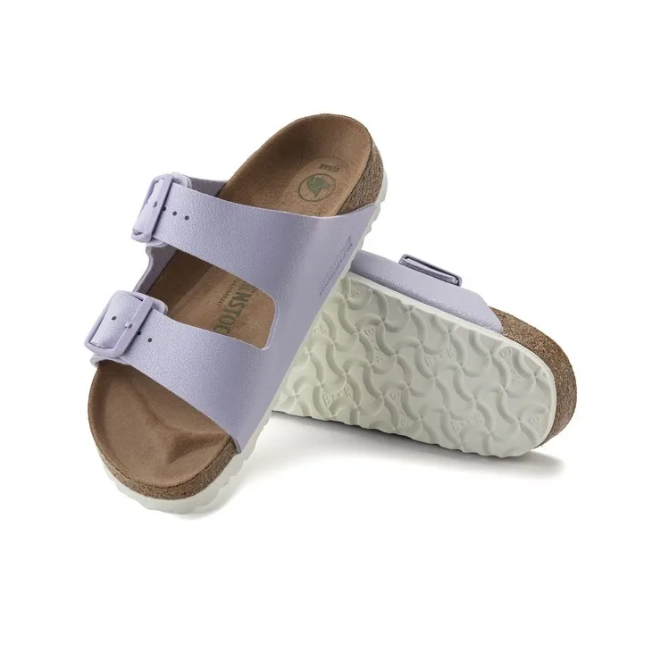 Birkenstock Arizona Vegan Birkibuc 'Lavender Fog'-3