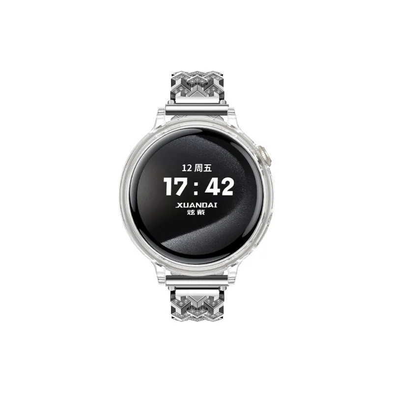 Yu Qing Compatibility Vivo Watch/iQOO Watch GT/3/2/1 Smart Wristband Vivo Compatibility Watch Band 150mm Alloy-12