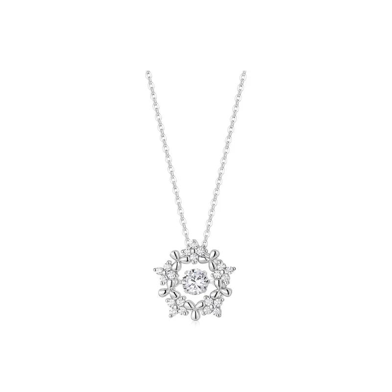 KADER 925 Sterling Silver Necklaces Women's Silver white Gift Box-0