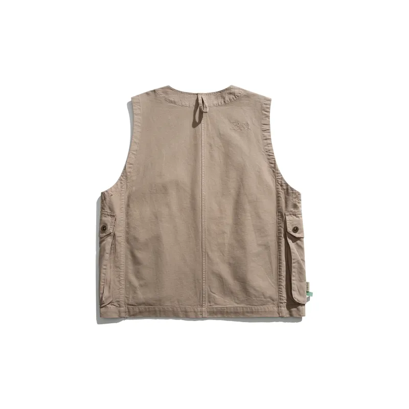 CLOR Vests Unisex Khaki-1