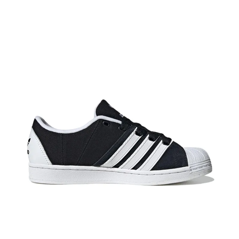 Adidas Sst Supermodified Black White-1