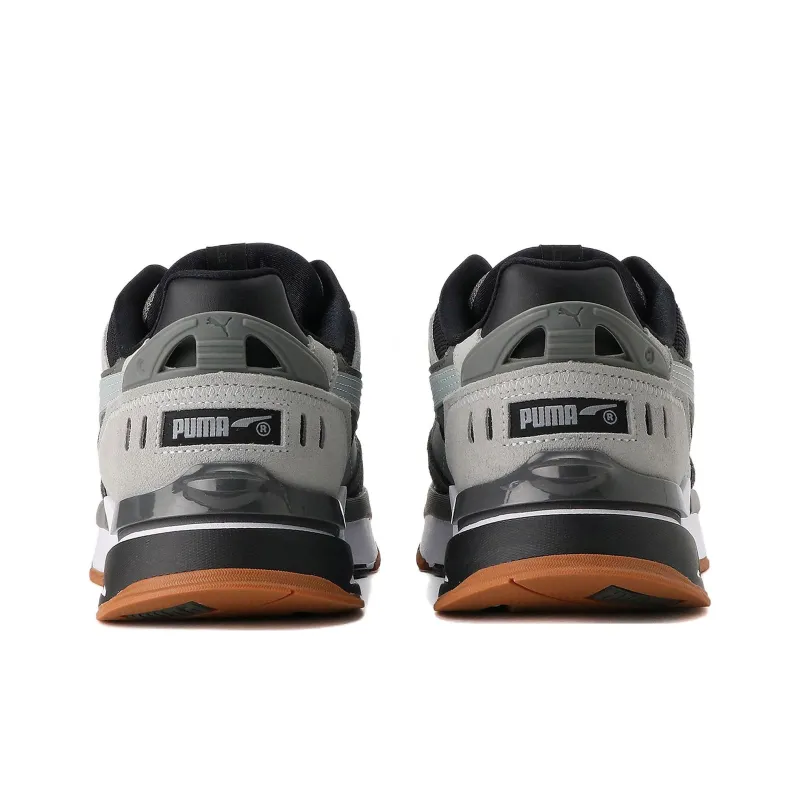 PUMA Mirage Sport Earth Tones Anti-Slip Wear-Resistant Low-Top Sports Casual Shoes Unisex Black Gray-3