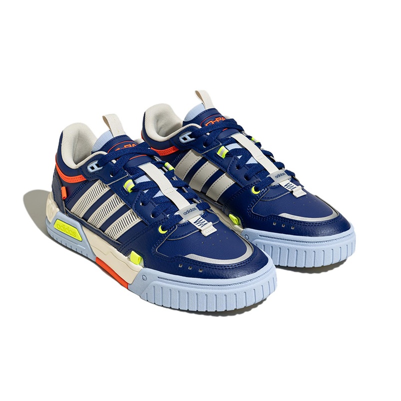 Adidas neo blue and orange hotsell