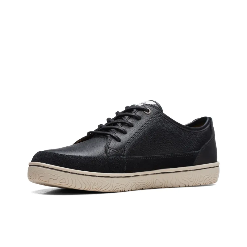 Clarks Hodson Series Low Top Skateboard Shoes Men's Black-1