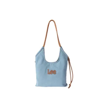Lee Fabric Crossbody Bag, Shoulder Bag Women's Denim Blue/Ecru