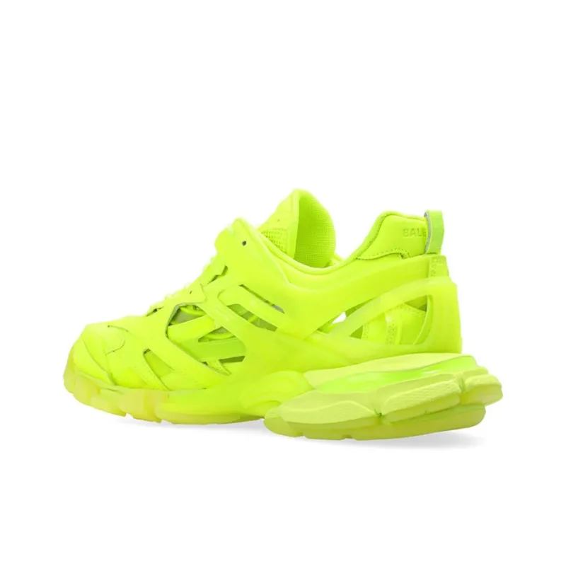 Balenciaga Track 2.0 Sneakers 'Clear Sole Neon Yellow'-3