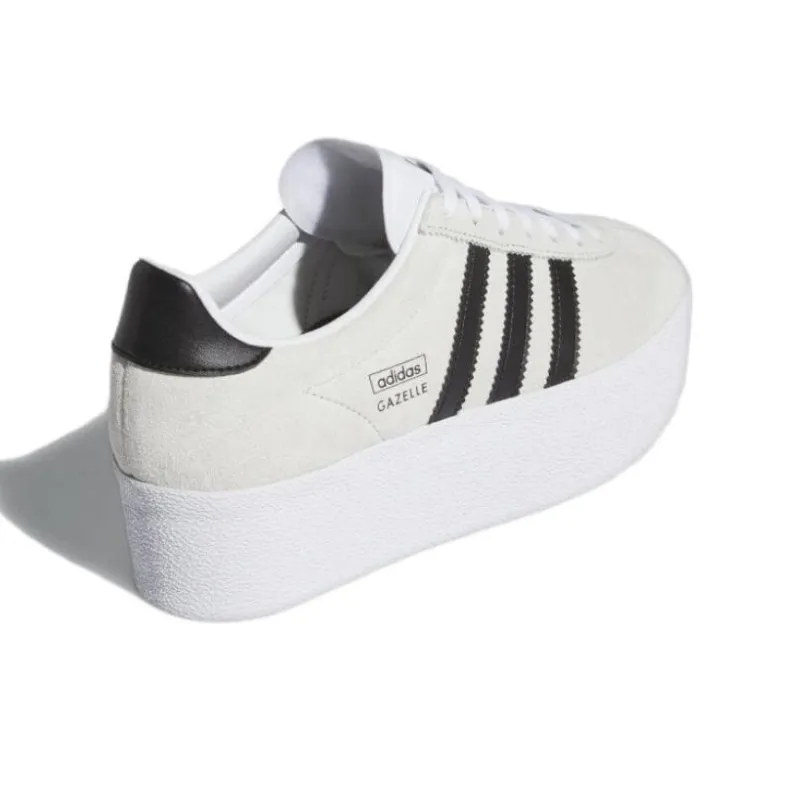 Adidas Gazelle Up White Black Women's-3