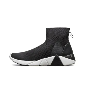Skechers MARK NASON A-Line Anti-Slip Wear-Resistant High-Top Sports Casual Shoes Black