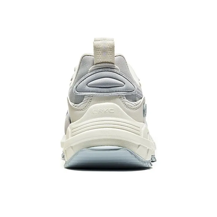 Erke Big Show Hongrabbit Anti Slip Wear Resistant Low Top Sports Casual Shoes Women's Gray-4