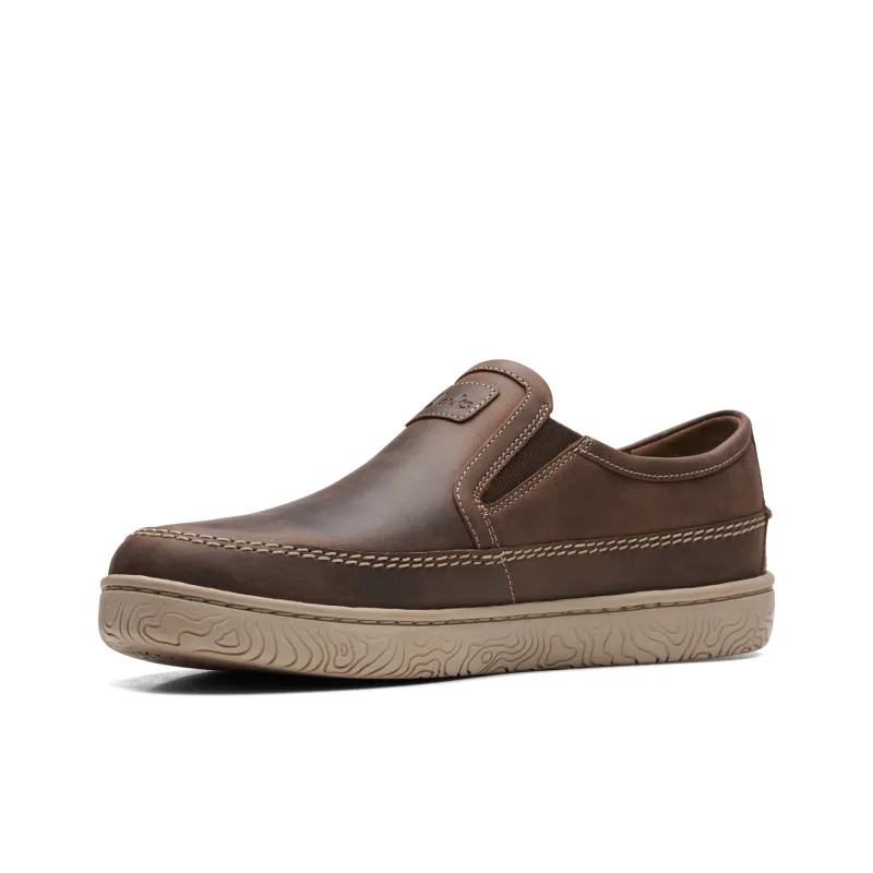 Clarks Hodson Series Casual Shoes Men's Brown-1