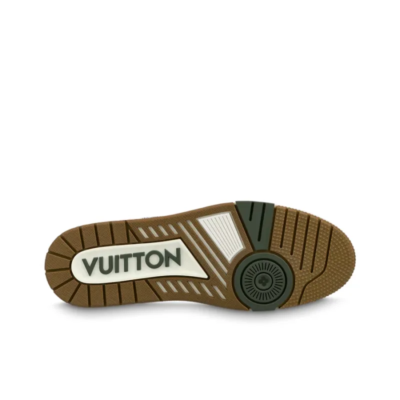 LOUIS VUITTON Trainers 'Grey Crystals'-4